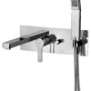 Paffoni West - Inbouw Badkraan Met Accessoires En Inbouwdeel, Chroom WS001CR