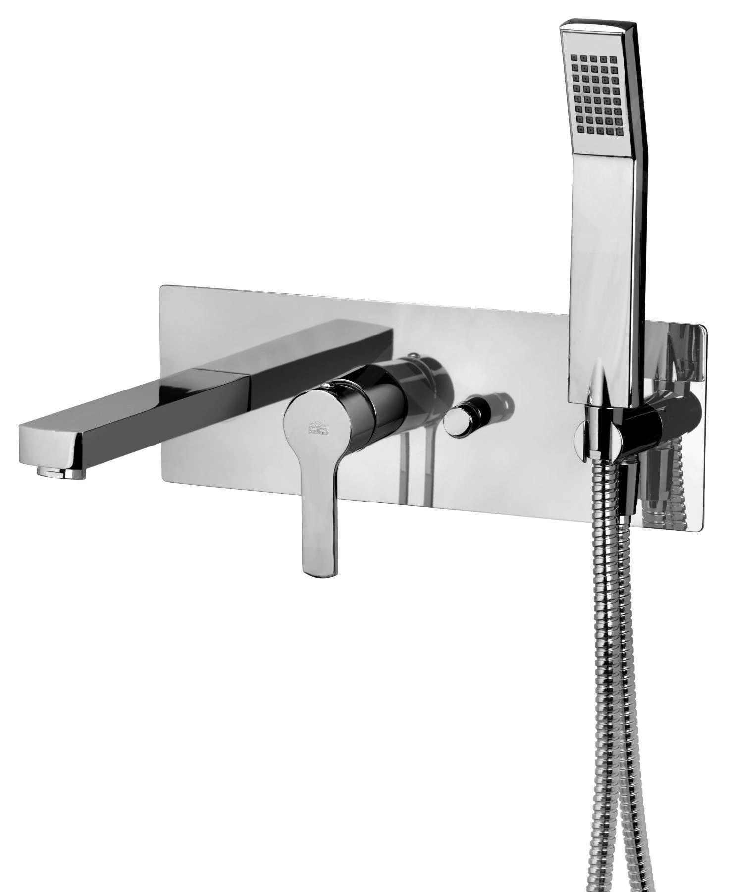 Paffoni West - Inbouw Badkraan Met Accessoires En Inbouwdeel, Chroom WS001CR 1 Paffoni West - Inbouw Badkraan Met Accessoires En Inbouwdeel, Chroom WS001CR