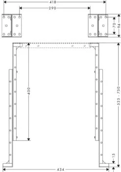 Hansgrohe SBox - Montagehoek Voor Montageplaat Tegelrandmontag 28021000 -Badkamer Luxe 3c98bb29b871f75b04dc7f78