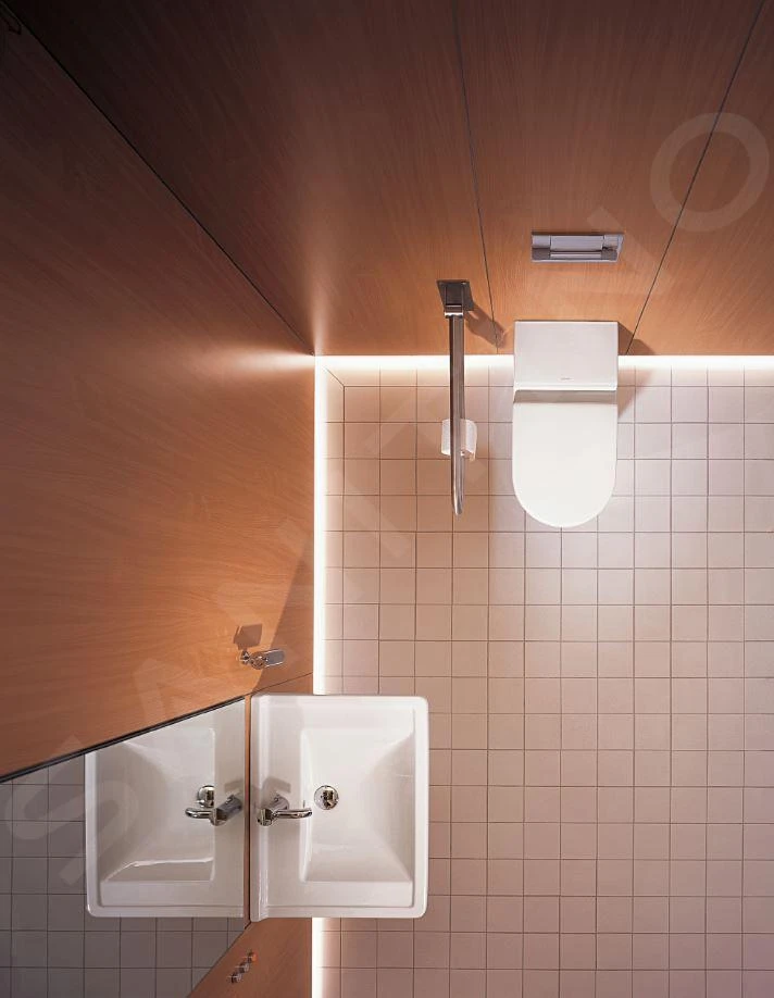 Duravit Starck 3 - Wandcloset, Voor Gehandicapten, Met HygieneGlaze, Alpine Wit 2203092000 6 Duravit Starck 3 - Wandcloset, Voor Gehandicapten, Met HygieneGlaze, Alpine Wit 2203092000 - Afbeelding 6