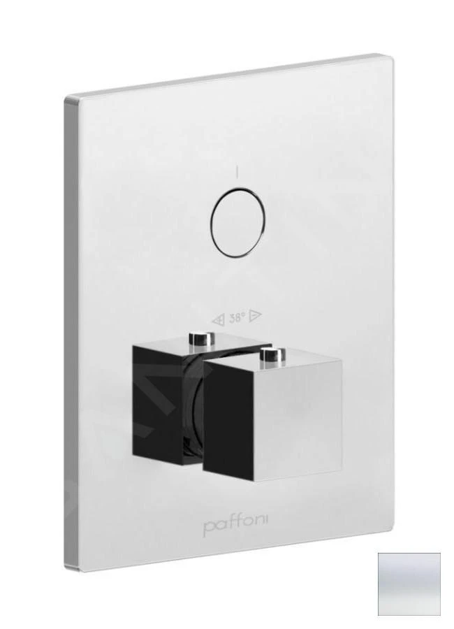 Paffoni Compact Box - Inbouw Thermostatische Douchekraan, Mat Wit CPT513BO 1 Paffoni Compact Box - Inbouw Thermostatische Douchekraan, Mat Wit CPT513BO