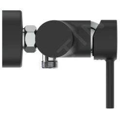 Ideal Standard CeraLine - Opbouw Douchemengkraan, Mat Zwart/chroom BC200U4 -Badkamer Luxe 3d9163aaf28f64a314d67ffe