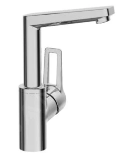 Hansa Twist - Wastafelkraan Met Draaibare Uitloop, Chroom 09552205