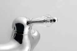 Sapho Kirké - Wastafelkraan, Kristal Hendel, Chroom KI15KC -Badkamer Luxe 3f3483574d39652b21fb5fb9