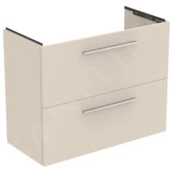 Ideal Standard I.Life S - Wastafelonderkast, 800x375x630 Mm, 2 Laden, Mat Zand T5295NF