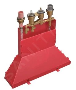 Axor Badrandmontage - Basisgarnituur Voor 4-gats Badrandthermostaat 15482180