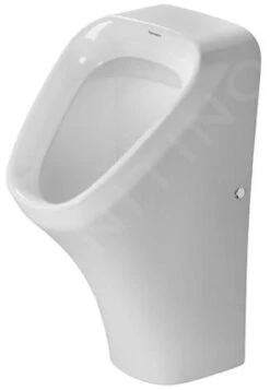 Duravit DuraStyle - Urinoir, Afval Achteraan, Met WonderGliss, Wit 28043000001