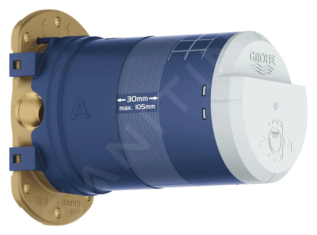 Grohe Rainshower - Inbouw Basisgarnituur DN 15, Chroom 26483000 3 Grohe Rainshower - Inbouw Basisgarnituur DN 15, Chroom 26483000 - Afbeelding 3