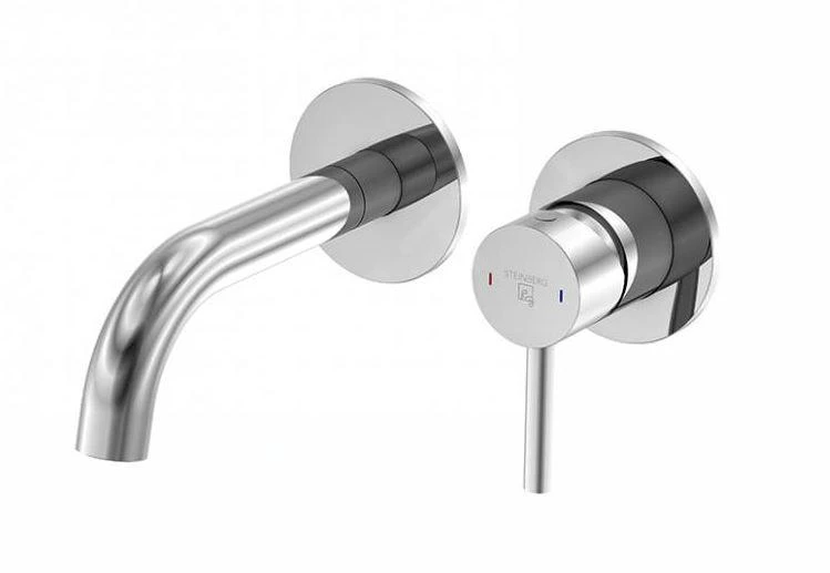 Steinberg 100 - Inbouw Wastafelkraan, 2-gats Installatie, Met Inbouwdeel, Chroom 100 1801 1 Steinberg 100 - Inbouw Wastafelkraan, 2-gats Installatie, Met Inbouwdeel, Chroom 100 1801