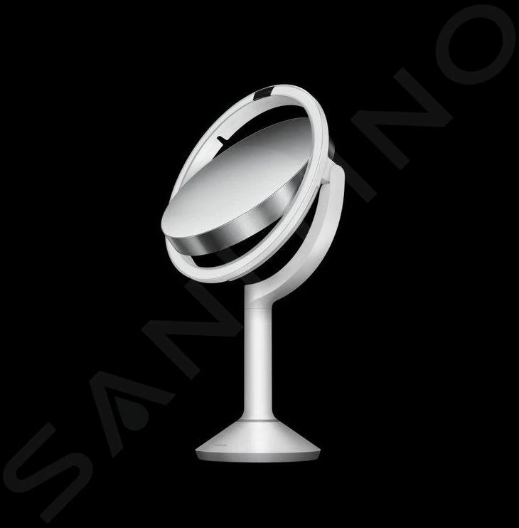 Simplehuman Make-up Spiegels - Cosmetica Spiegel Met LED Verlichting, Wit ST3038 8 Simplehuman Make-up Spiegels - Cosmetica Spiegel Met LED Verlichting, Wit ST3038 - Afbeelding 8