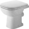 Duravit D-Code - Staande WC, Wit 21080900002