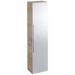 Geberit ICon - Hoge Kast 1500x360 Mm Met Spiegel, Eikenhout 841152000