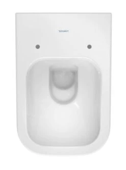 Duravit Happy D.2 - Wandtoilet, Rimless, DuraFix, Alpine Wit 2222090000 -Badkamer Luxe 42a8960ccef98cfefdfee836