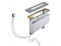 Kludi Rotexa - Set- Afvoergarnituur En Inbouwdeel Voor 3-gats Badrandcombinatie 7880205-00