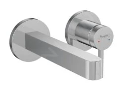 Hansgrohe Finoris - Inbouw Wastafelkraan, 2-gats, EcoSmart, Chroom 76051000