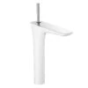 Hansgrohe PuraVida - Wastafelkraan Met Push-open Waste, Wit/chroom 15072400