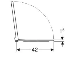 Geberit Xeno 2 - WC Bril, Softclose, Wit 500.537.01.1 -Badkamer Luxe 44a7342bcaf76775a2ce121e