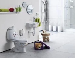 Sapho Kid - Toiletcombinatie Voor Kinderen, Horizontale Afvoer, Met Motief CK311.400.0F -Badkamer Luxe 44a8f582464e5d6a60e0522f 1