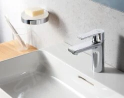 Kludi Zenta SL - Wastafelkraan Met Waste, Chroom 482900565 -Badkamer Luxe 44be32044109e341b5afe52a 1