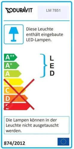 Duravit Spiegels - Spiegel, Diameter 700 Mm, Met LED-verlichting LM7851000000000 -Badkamer Luxe 4521c89ed665ab950fdd21c4