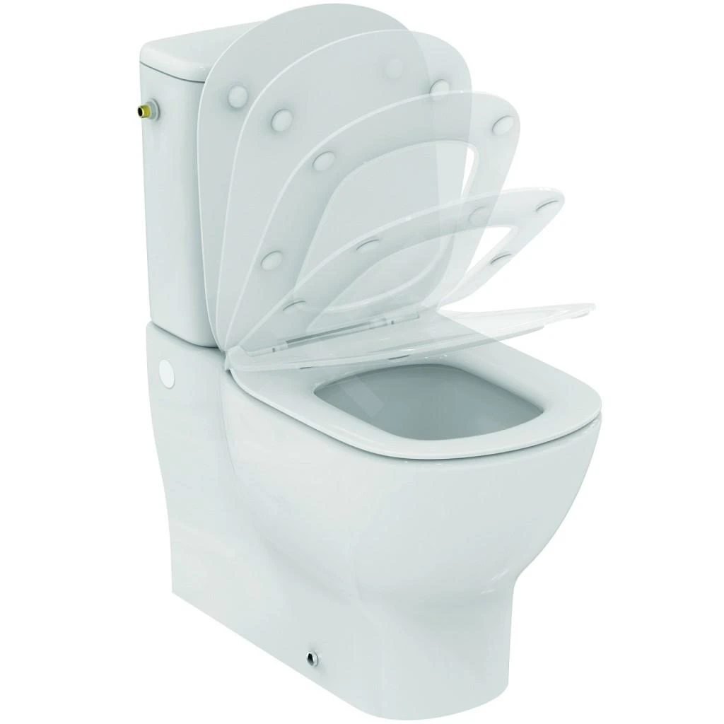 Ideal Standard Tesi - Wc Bril Ultradun, Softclose, Wit T352701 3 Ideal Standard Tesi - Wc Bril Ultradun, Softclose, Wit T352701 - Afbeelding 3