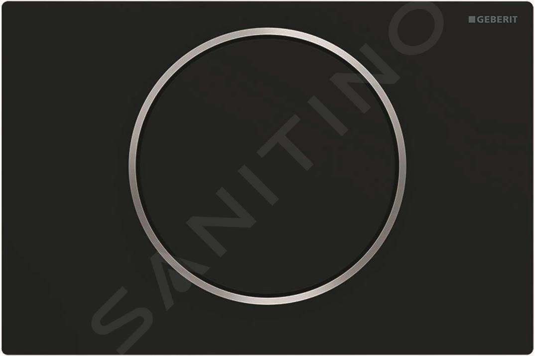 Geberit Sigma10 - Bedieningspanel Sigma10, Mat Zwart/RVS 115.758.14.5 1 Geberit Sigma10 - Bedieningspanel Sigma10, Mat Zwart/RVS 115.758.14.5