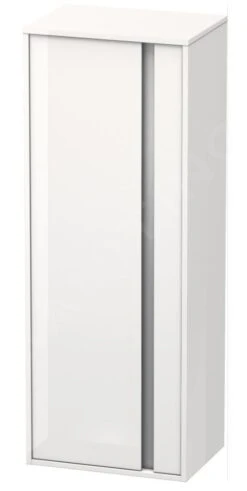 Duravit Ketho - Hoge Kast 1320x500x360 Mm, Links, Glanzend Wit KT1267L2222