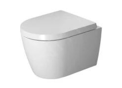 Duravit ME By Starck - Wandcloset, Softclose WC-zitting, Rimless, Alpine Wit 45300900A1
