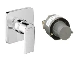 Hansgrohe Vernis Shape - Inbouw Douchekraan, Met Inbouwdeel, Chroom 71662000 5 Hansgrohe Vernis Shape - Inbouw Douchekraan, Met Inbouwdeel, Chroom 71662000 -Badkamer Luxe 46eccf77fa64332ef70d8e6b