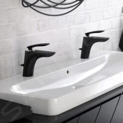 Kludi Balance - Wastafelkraan Met Afvoergarnituur, Mat Zwart 520238775 -Badkamer Luxe 470e57a4eb973dbc85ecc08d