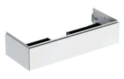Geberit ONE - Wastafelonderkast 1184x266x470 Mm, 1 Lade, Glanzend Wit 505.075.00.1