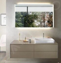 Duravit XSquare - Spiegel 1000x800 Mm, Met LED-verlichting En Verwarming XS7013000000000 -Badkamer Luxe 48ce36a2fa265a22feec8d68