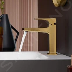 Hansgrohe Metropol - Wastafelkraan Met Afvoergarnituur Push-Open, Gepolijst Goud 32507990 -Badkamer Luxe 4946b7b3ab54a2013d9a446a
