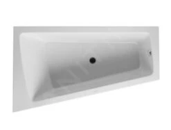 Duravit Paiova - Asymmetrisch Bad, 1700x1000 Mm, Met Paneel, Links, Wit 700264000000000