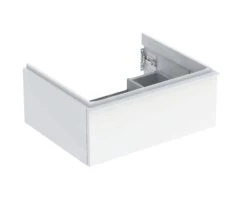 Geberit ICon - Wastafelonderkast, 59x25x48 Cm, 1 Lade, Glanzend Wit 502.310.01.1