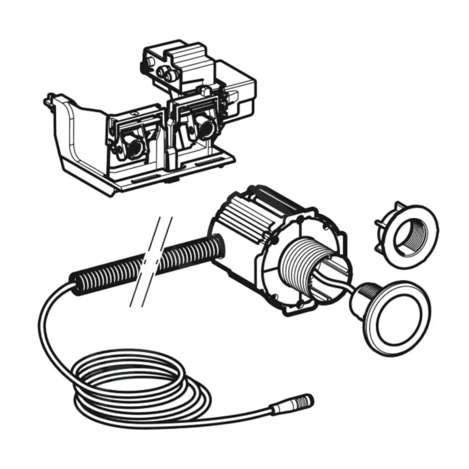 Geberit Spoelsystemen - Elektronische Bedieningsplaat Type 01, Netvoeding, Geborsteld Rvs 115.936.SN.6 3 Geberit Spoelsystemen - Elektronische Bedieningsplaat Type 01, Netvoeding, Geborsteld Rvs 115.936.SN.6 - Afbeelding 3