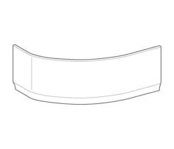 Geberit Selnova - Frontpaneel Voor Hoekbad Selnova, 1600 Mm, Links, Wit 554.875.01.1 -Badkamer Luxe 49e478641ba65237679831a2