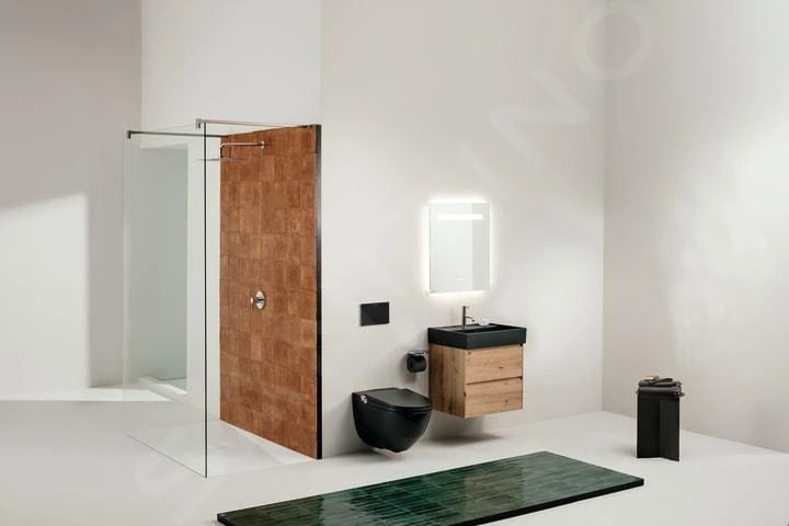 Laufen Lani - Wastafelonderkast, 58x44x52 Cm, 2 Laden, Eiken H4035321122671 3 Laufen Lani - Wastafelonderkast, 58x44x52 Cm, 2 Laden, Eiken H4035321122671 - Afbeelding 3