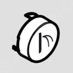 Hansgrohe Toebehoren - Select-knop Waterval, Zwart 92574610