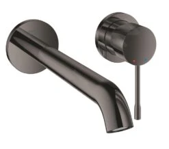 Grohe Essence - 2-gats Wastafelkraan L, Grafiet Donker 19967A01