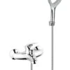 Novaservis Metalia Eco+ - Opbouw Badkraan ECO+ Met Accessoires, Chroom 57020,0E
