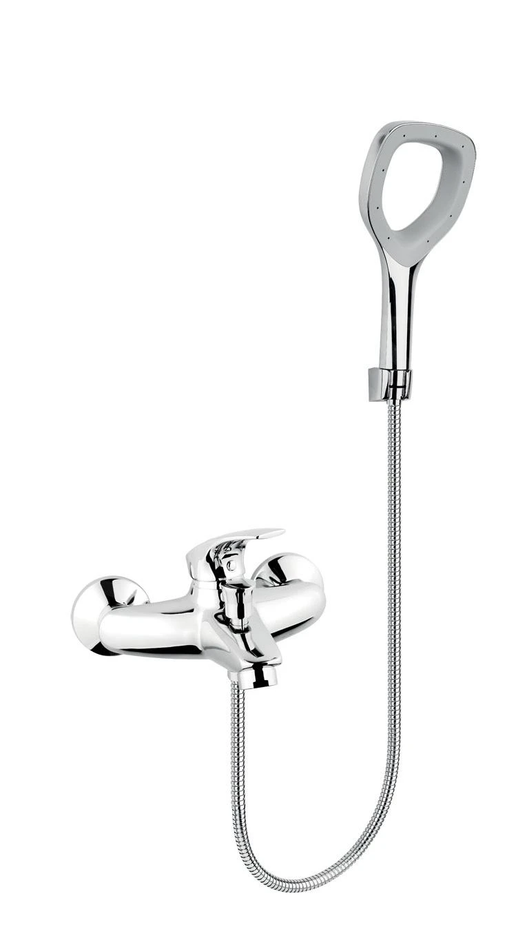 Novaservis Metalia Eco+ - Opbouw Badkraan ECO+ Met Accessoires, Chroom 57020,0E 1 Novaservis Metalia Eco+ - Opbouw Badkraan ECO+ Met Accessoires, Chroom 57020,0E