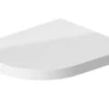Duravit ME By Starck - Wc-zitting Compact, Wit/wit Satin Mat 0020192600