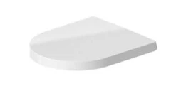 Duravit ME By Starck - Wc-zitting Compact, Wit/wit Satin Mat 0020192600