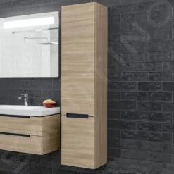 Villeroy & Boch Subway 2.0 - Hoge Badkamerkast, 1650x370x350 Mm, Scharnieren Rechts, Jilm Impresso A71000PN -Badkamer Luxe 4c28cb502da22be9a659b9cb