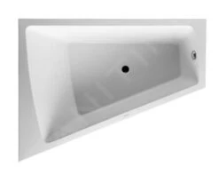 Duravit Paiova - Asymmetrisch Bad, 1700x1300 Mm, Met Paneel, Links, Wit 700266000000000