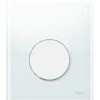 Tece TECEloop - Urinoir Bedieningsplaat, Wit Glas/wit 9242650