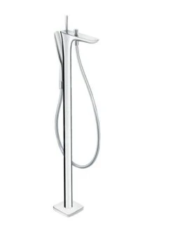 Hansgrohe PuraVida - Vrijstaande Eengreeps Badmengkraan, Chroom 15473000