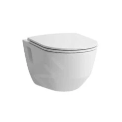Laufen Pro - Hangend Toilet Met Slim Wc-bril, Slowclose, Rimless, Wit H8669540000001