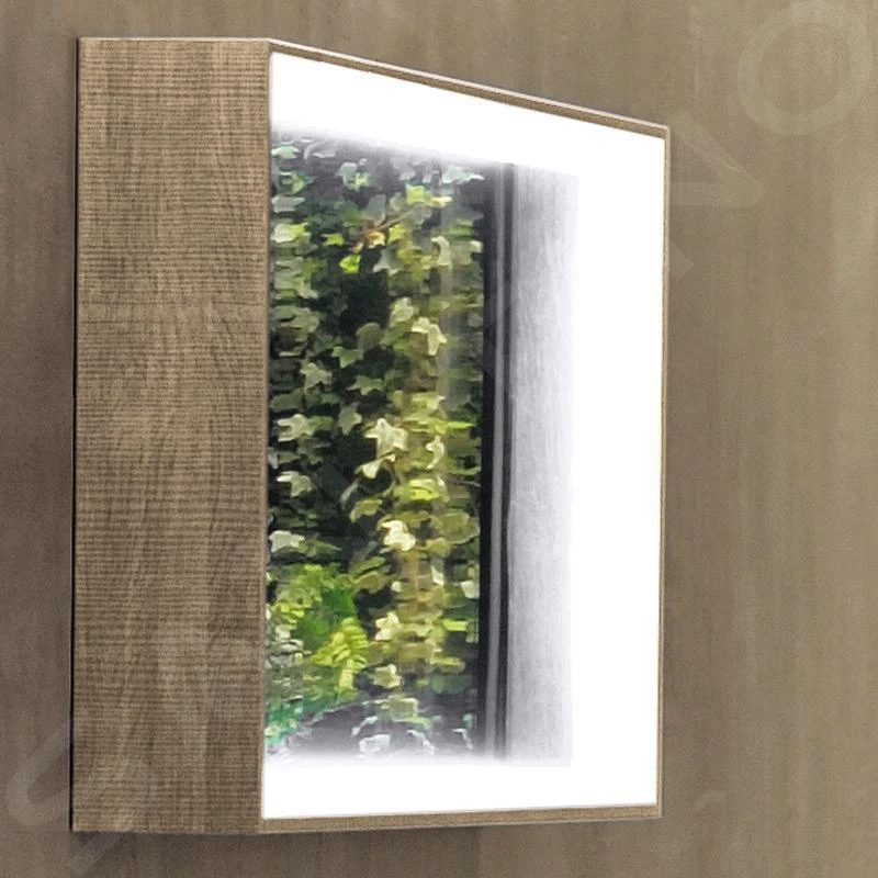 Geberit Citterio - Spiegel Met LED Verlichting 1184x584 Mm, Eik Beige 500.570.JI.1 3 Geberit Citterio - Spiegel Met LED Verlichting 1184x584 Mm, Eik Beige 500.570.JI.1 - Afbeelding 3